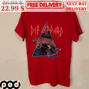 The Jaguar Def Leppard Animal Graphic Shirt