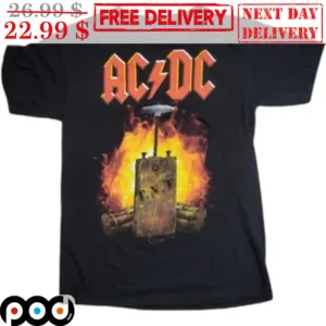 AC DC Fire Bomd TNT Shirt