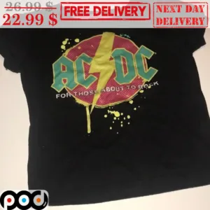 AC DC For Those About To Rock Shirt