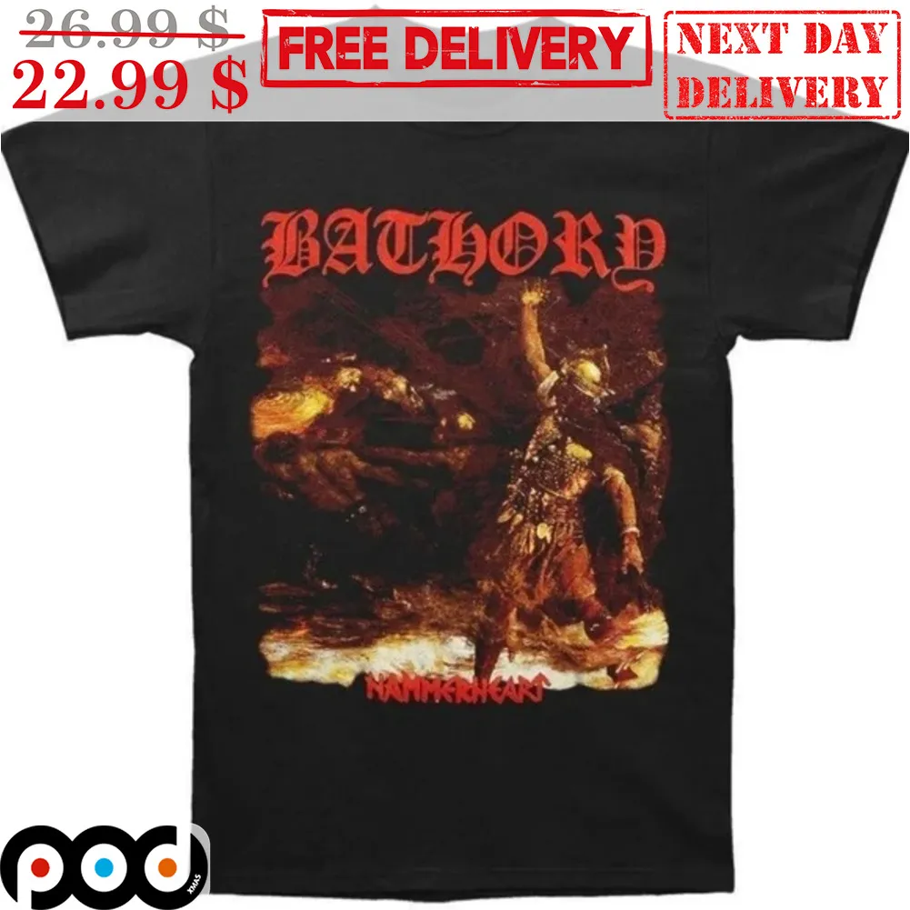 Bathory Hammerheart Album Cover Shirt