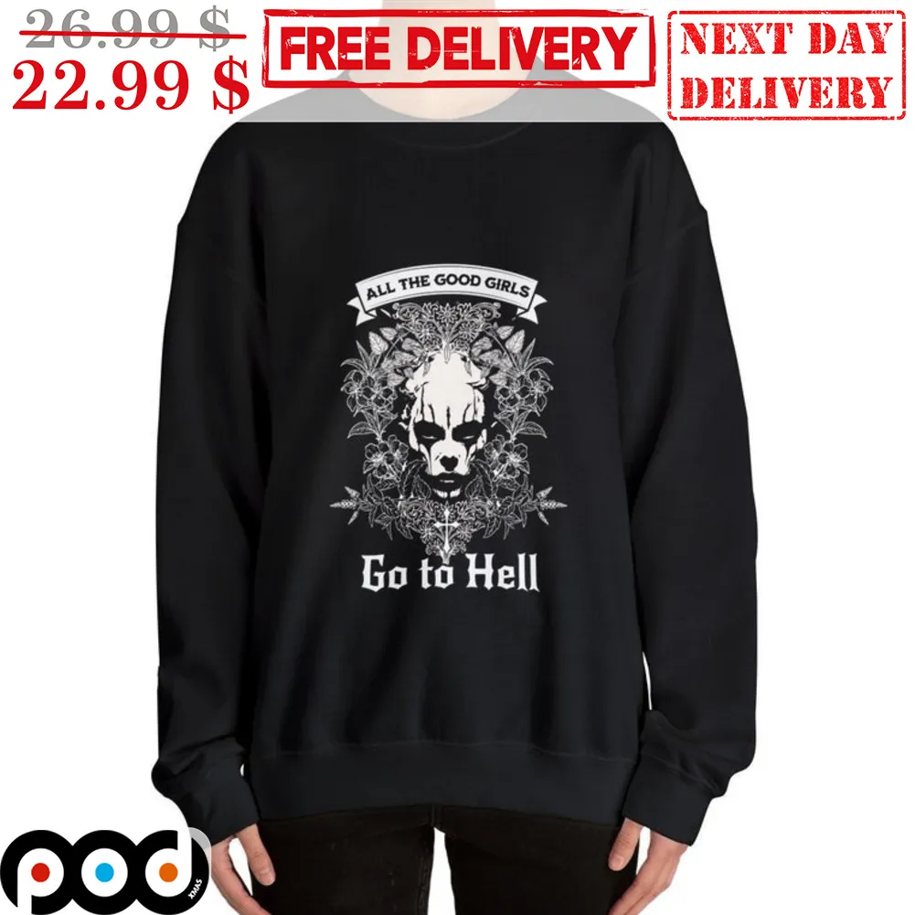 Billie Eilish All The Good Girls Go To Hell Graphic Shirt