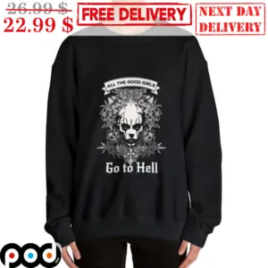 Billie Eilish All The Good Girls Go To Hell Graphic Shirt