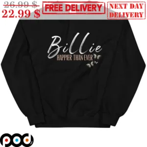 Billie Eilish Billie Happier Than Ever Shirt