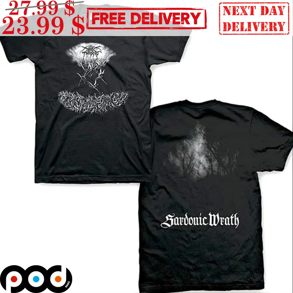 Darkthrone Sardonic Wrath Black Metal Shirt