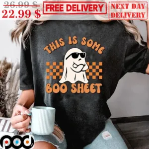Ghost This Is Some Boo Sheet Halloween 2023 Shirt