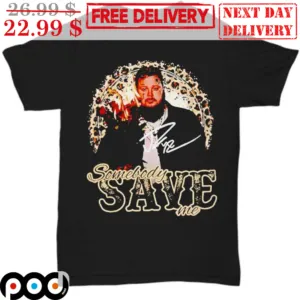 Jelly Roll Somebody Save Me Leopard Vintage Shirt