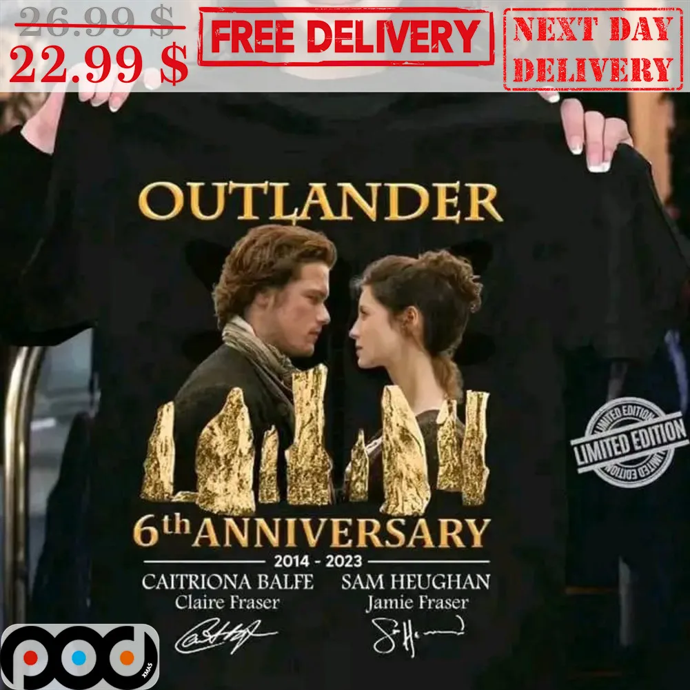 Outlander 6th Anniversary Signature Shirt