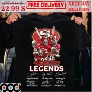 San Francisco 49ers Legends Signature Shirt