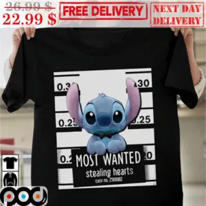 Stitch Most Wanted Stealing Hearts Shirt