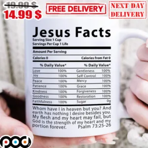 Jesus Facts Whom Have I In Heaven But You Mug
