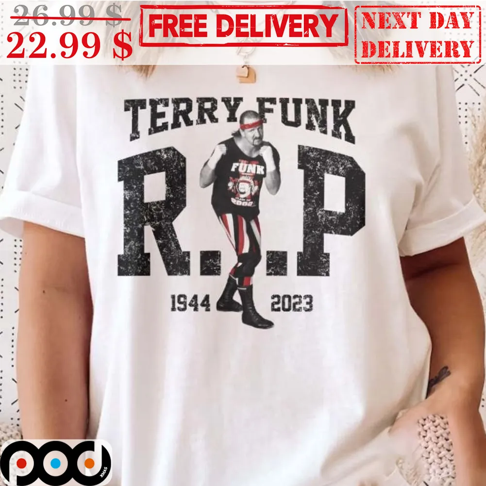 RIP Terry Funk 1944 2023 Vintage Shirt