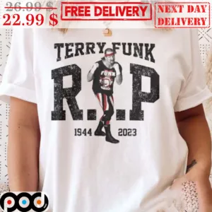 RIP Terry Funk 1944 2023 Vintage Shirt