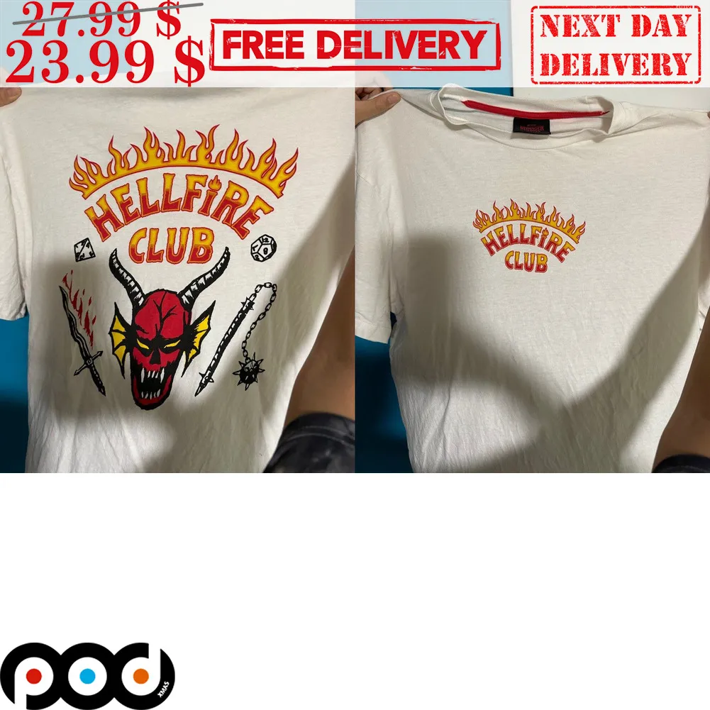Stranger Things Hellfire Club Demon Shirt