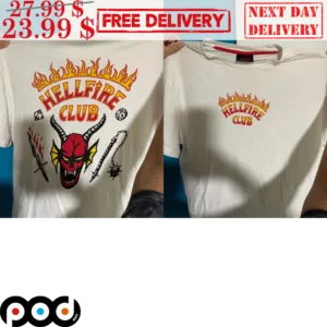 Stranger Things Hellfire Club Demon Shirt