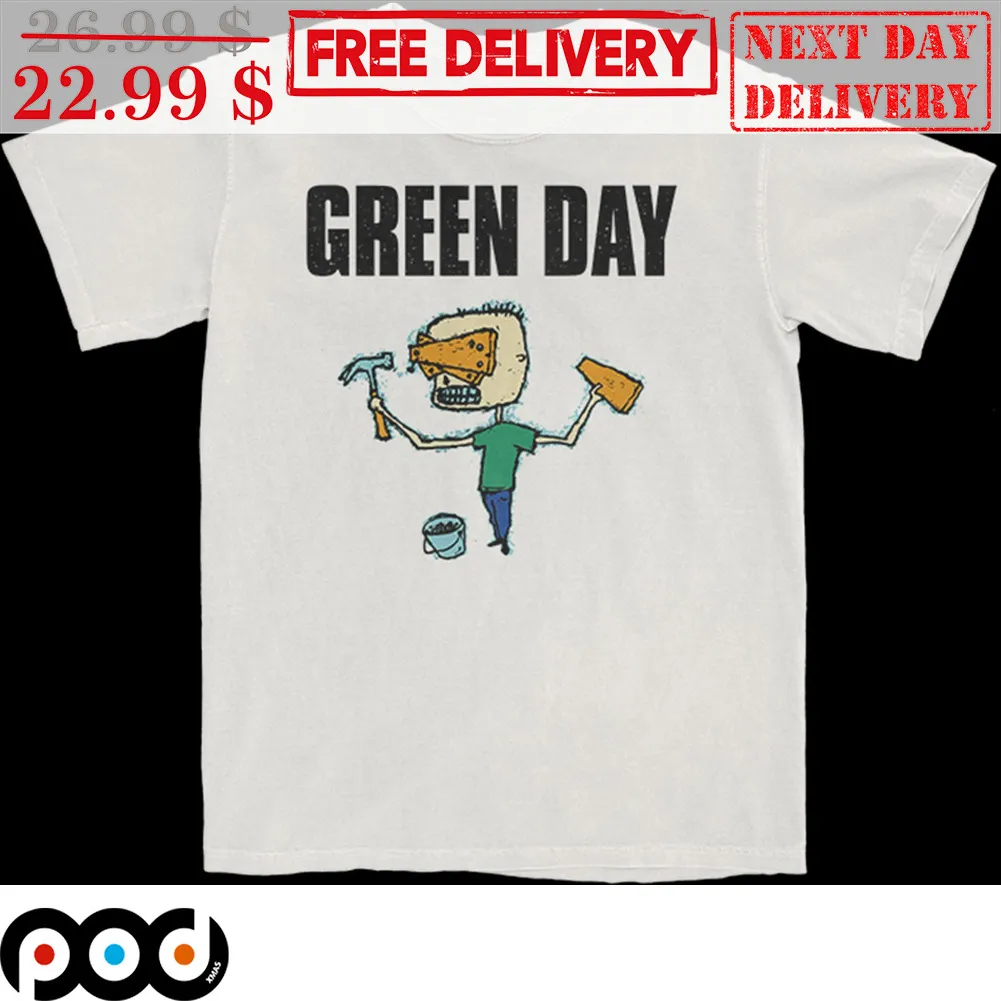 Blindfold Green Day Nimrod Shirt