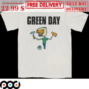 Blindfold Green Day Nimrod Shirt