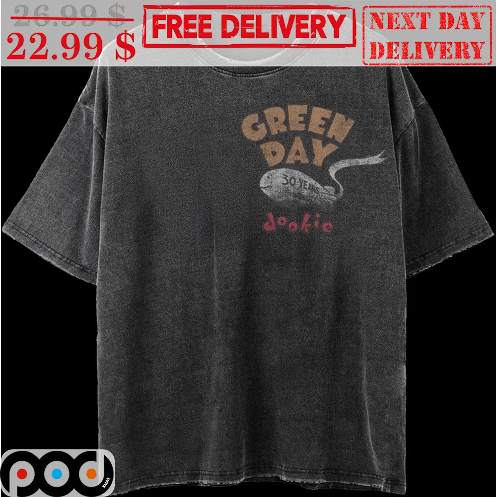 Green Day 30 Years Dookie Shirt