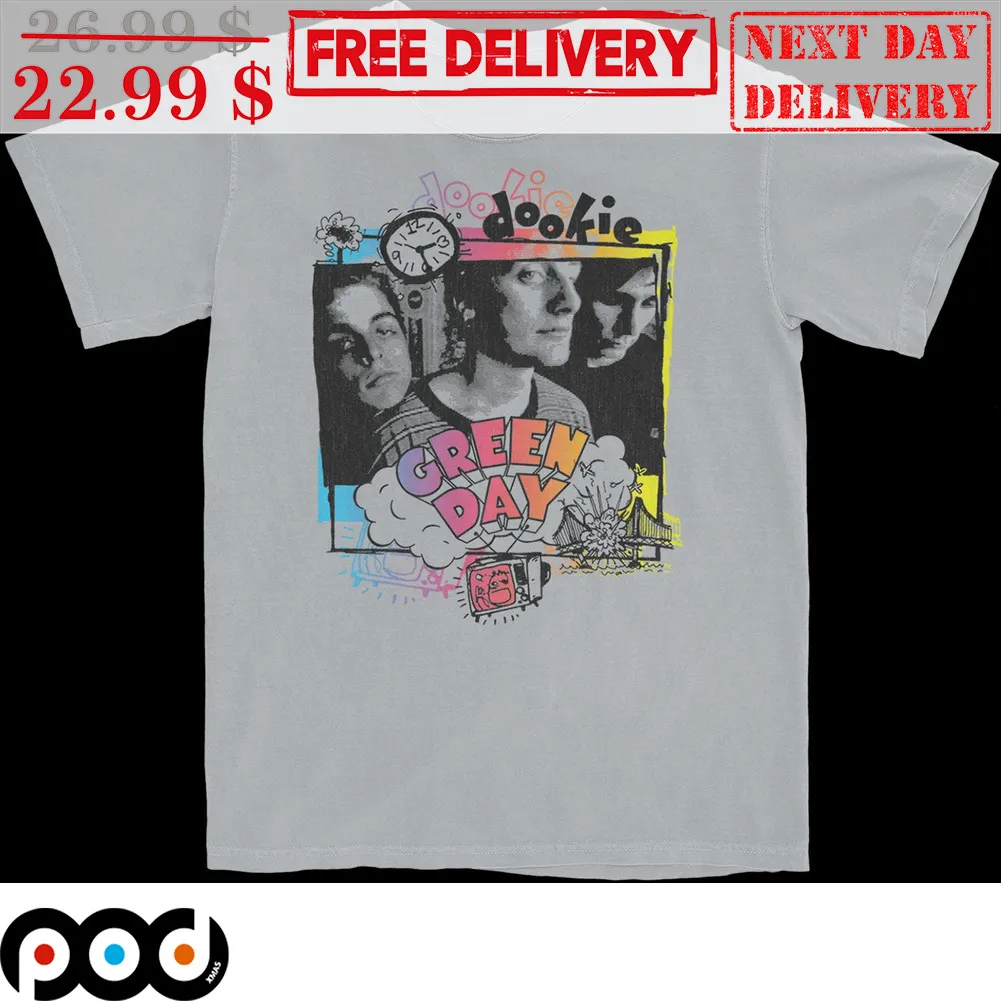 Green Day Dookie Band Vintage Shirt