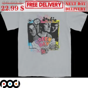 Green Day Dookie Band Vintage Shirt