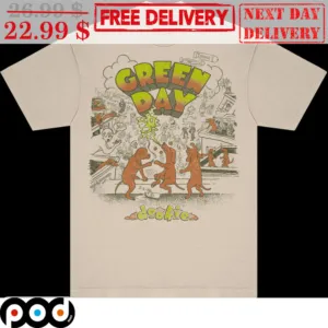 Green Day Dookie Dog High Shirt