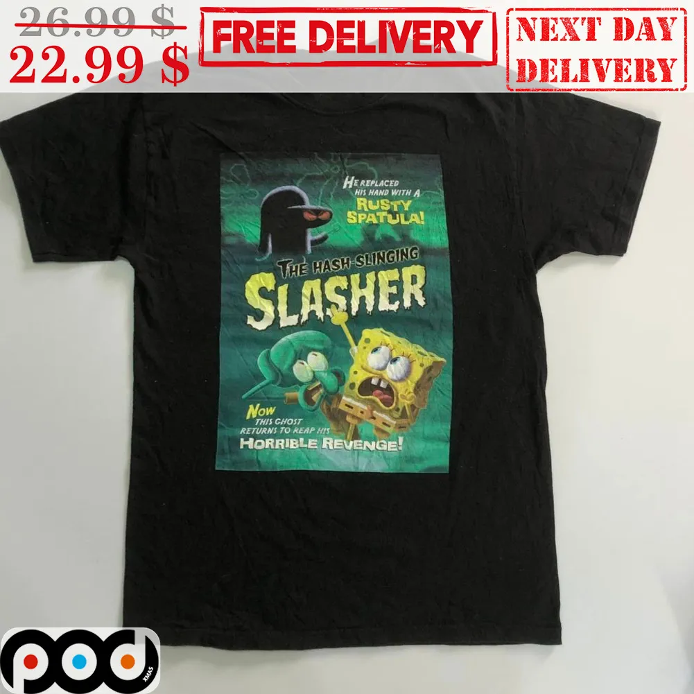 Spongebob The Hash Slinging Slasher Shirt