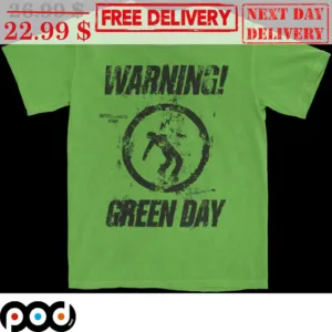 Warning Green Day Vintage Shirt