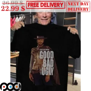 Clint Eastwood The Good The Bad And The Ulgy Vintage Shirt