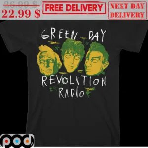 Green Day Radio Revolution Radio Shirt