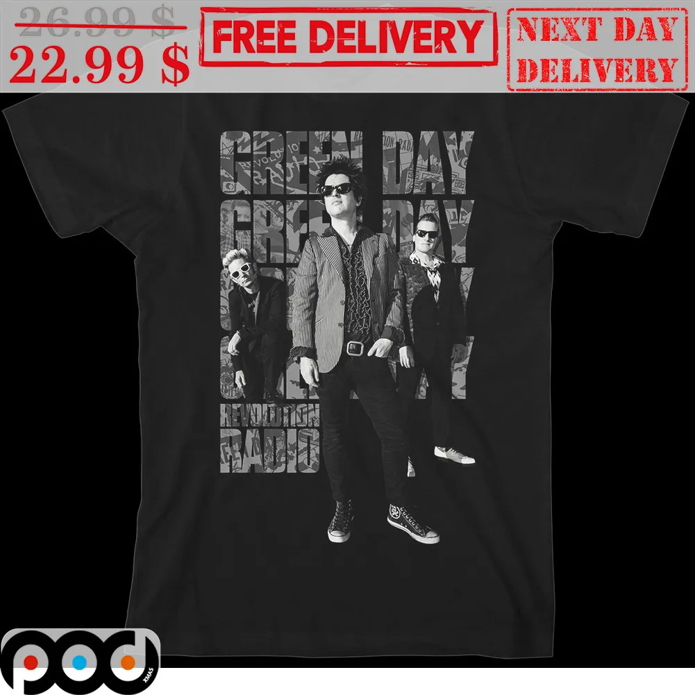 Green Day Revolution Radio Vintage Shirt