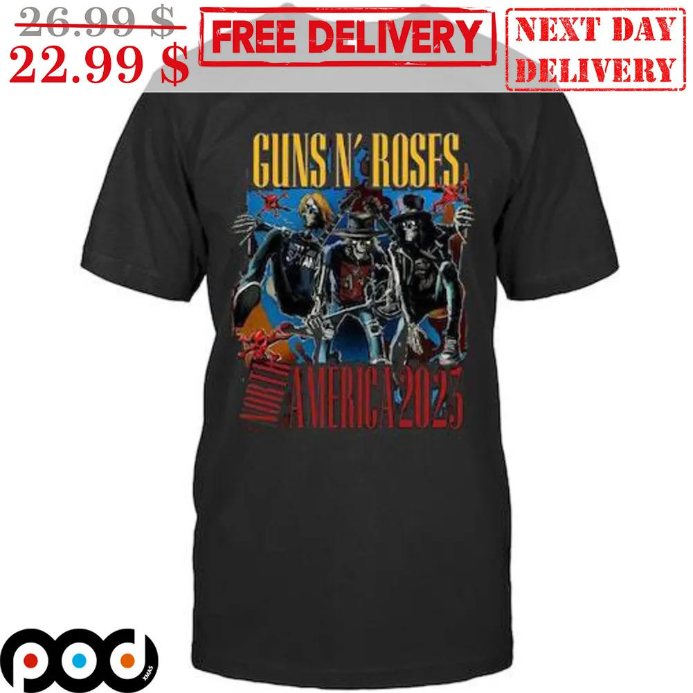 Guns N' Roses North America 2023 Shirt