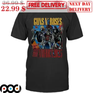 Guns N' Roses North America 2023 Shirt