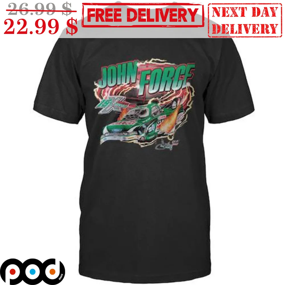 John Force Car Vintage Shirt