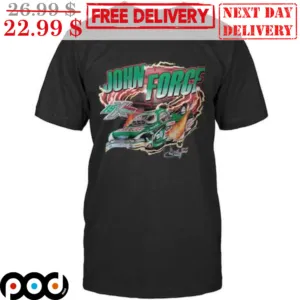 John Force Car Vintage Shirt
