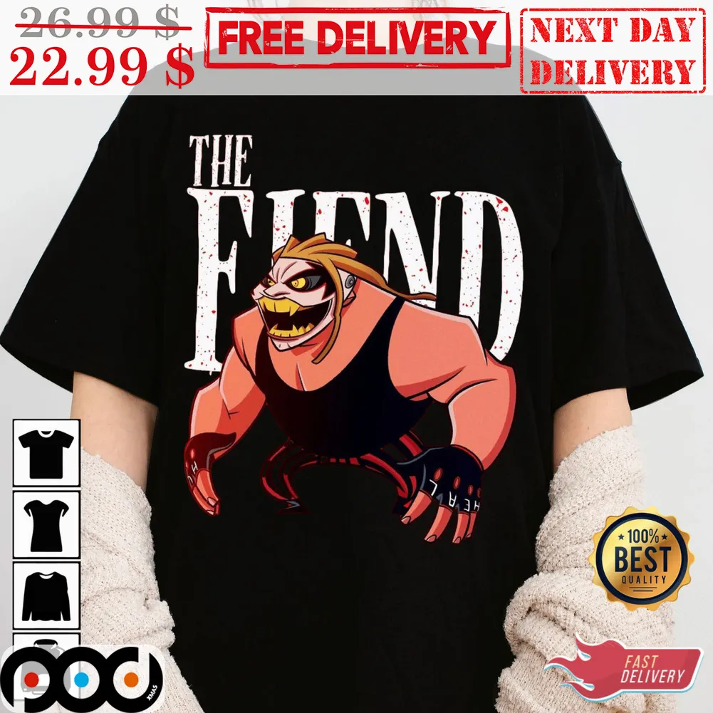 Rip Bray Wyatt WWE The Friend Monster Cartoon Shirt