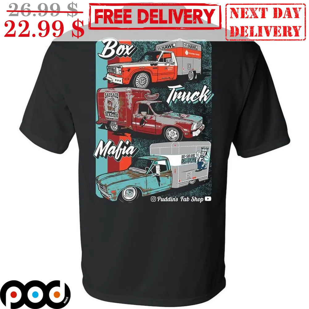 Box Truck Mafia Truck Vintage Shirt