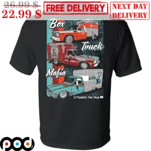 Box Truck Mafia Truck Vintage Shirt