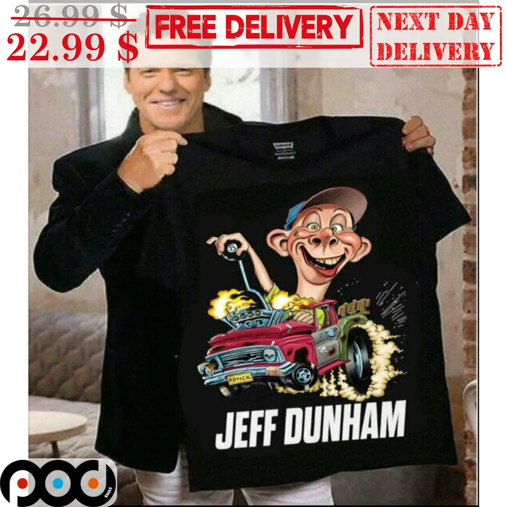 Cartoon Jeff Dunham Truck Shirt