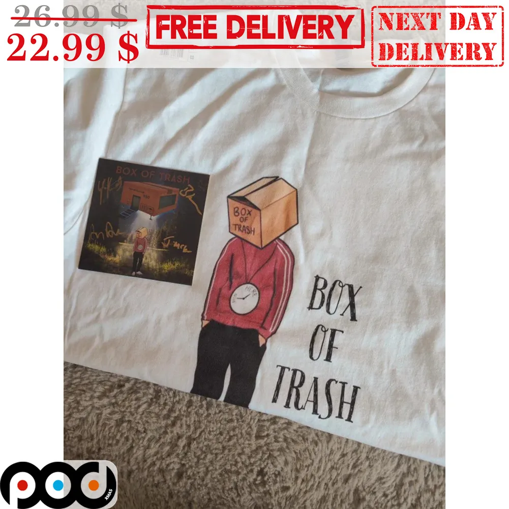 Man Box Of Trash Vitnage Shirt