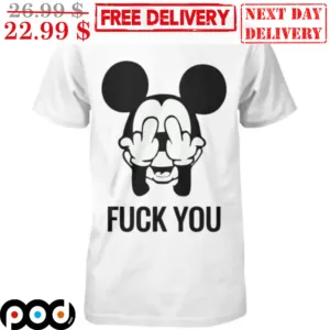 Mickey Mouse Fuck You Disney Shirt