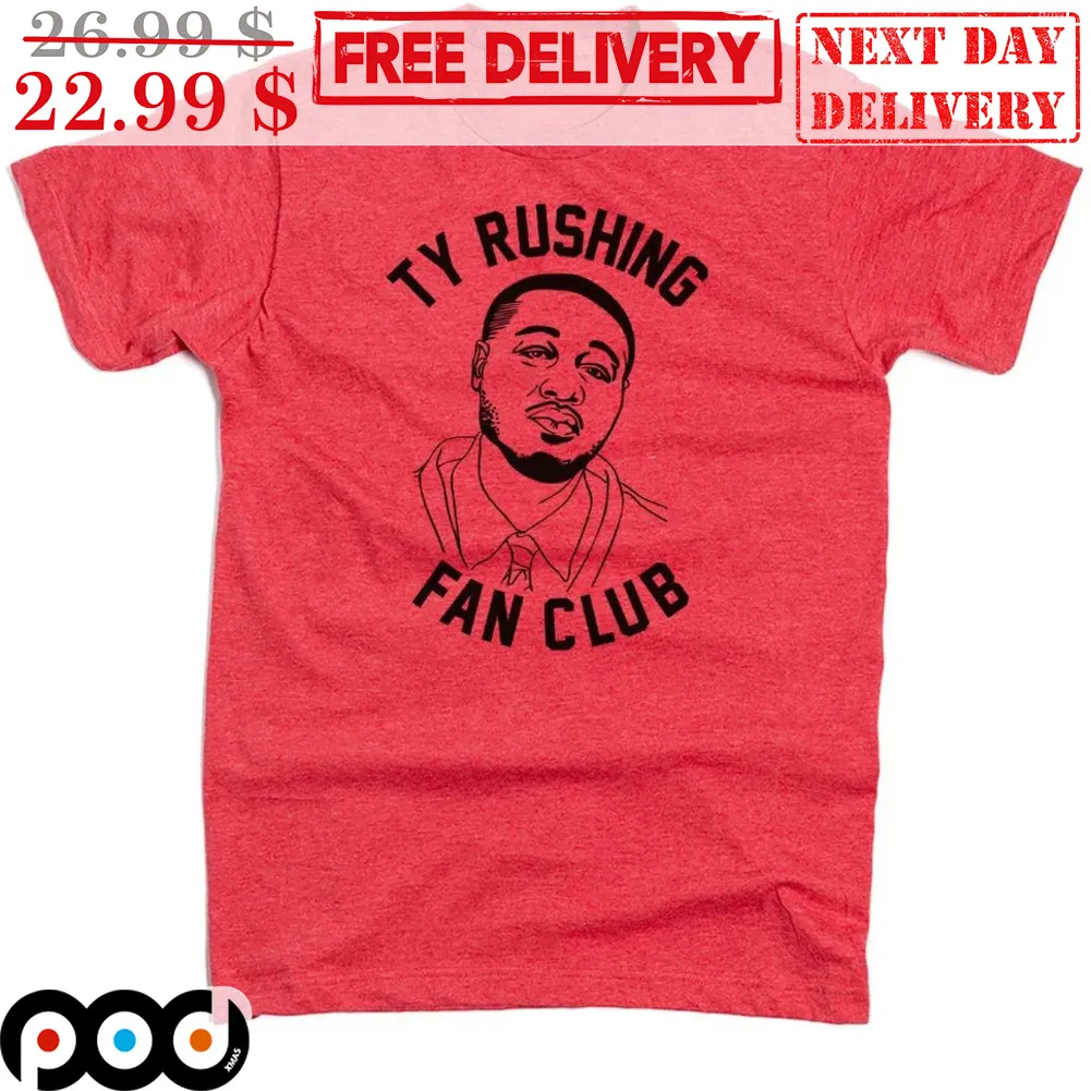 Ty Rushing Fan Club Face Vintage Shirt