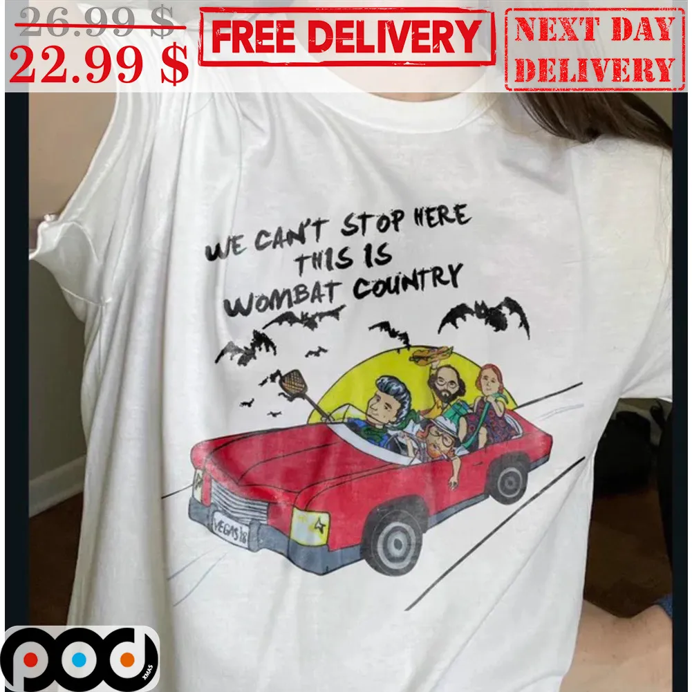 We Can't Stop Here This Is Wombat Country Halloween 2023 Shirt