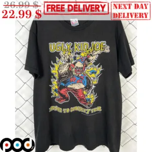 Clown Ugly Kid Joe Menace To Sobriety Tour Shirt