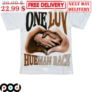 One Luv Hueman Race Shirt