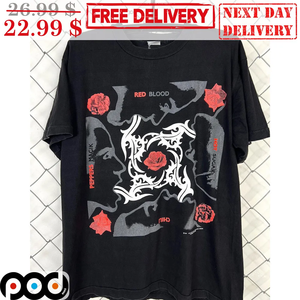 Red Hot Chili Peppers Blood Sugar Se Magik Vintage Shirt