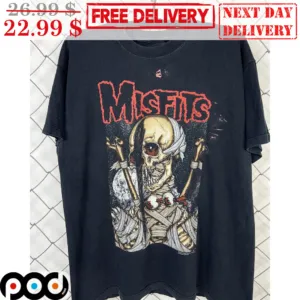 Skull Mummy Misfits Vintage Shirt
