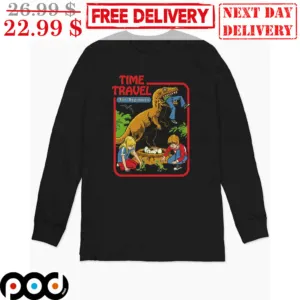 Steven Rhodes Time Travel For Beginners Dinosaur Shirt