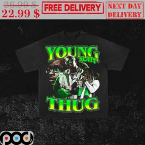 Young Thug Slatt Rapper Hip Hop Shirt