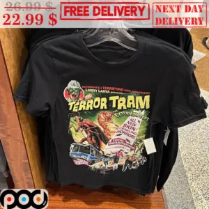 Terror Tram The Exterminatorz All New Skin-Crawling Horror Total Infestation Shirt