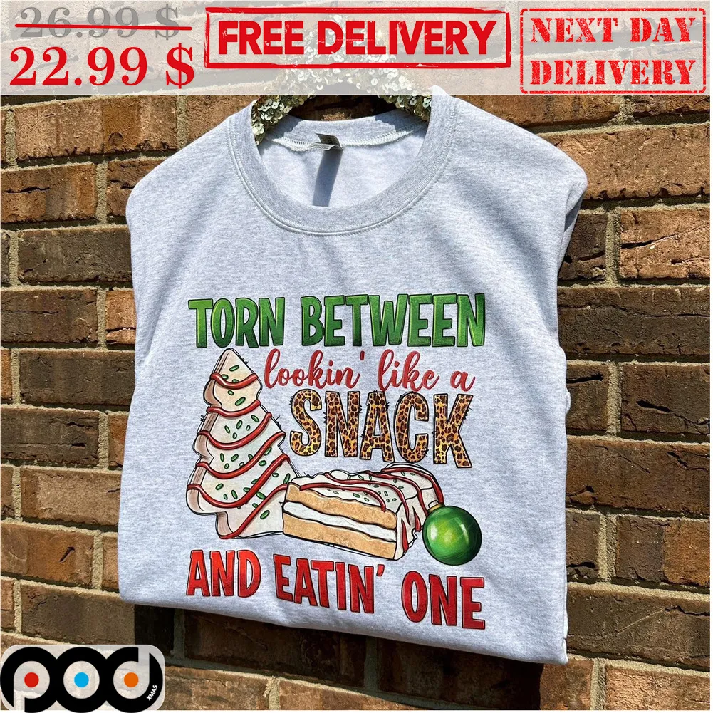 Torn Between Lookin' Like A Snack And Eatin' One Christmas Vintage Shirt