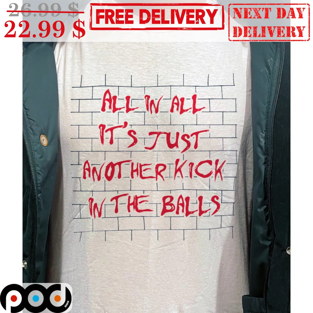 Wall All In All It's Just Another Kick In The Balls Shirt